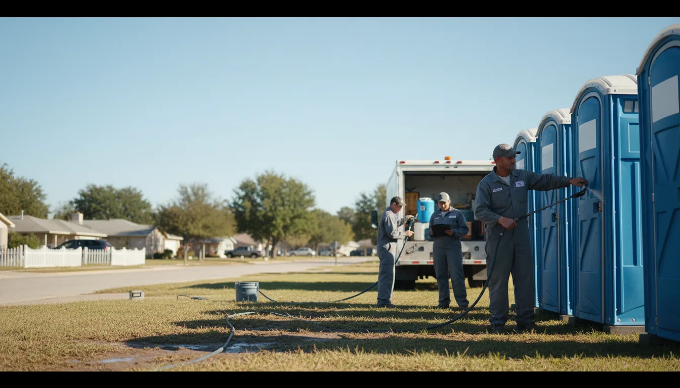 Long-Term Portable Toilet Rental in Hector, AR near me